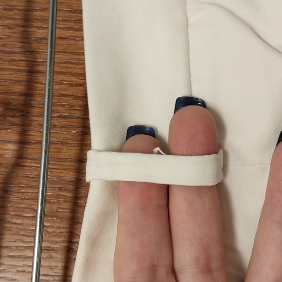 CALVIN KLIEN BRAND WHITE STRETCHY STRAIGHT LEG pants size 12 - Picture 12 of 17